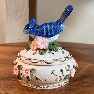 Blue jay music box - Etsy 日本