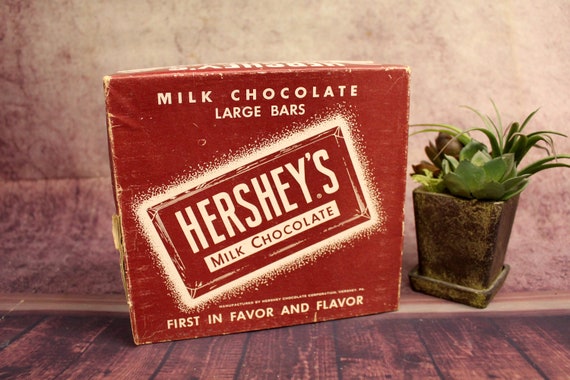 1960/'s KELL CLOS Vintage Empty Hershey/'s Box