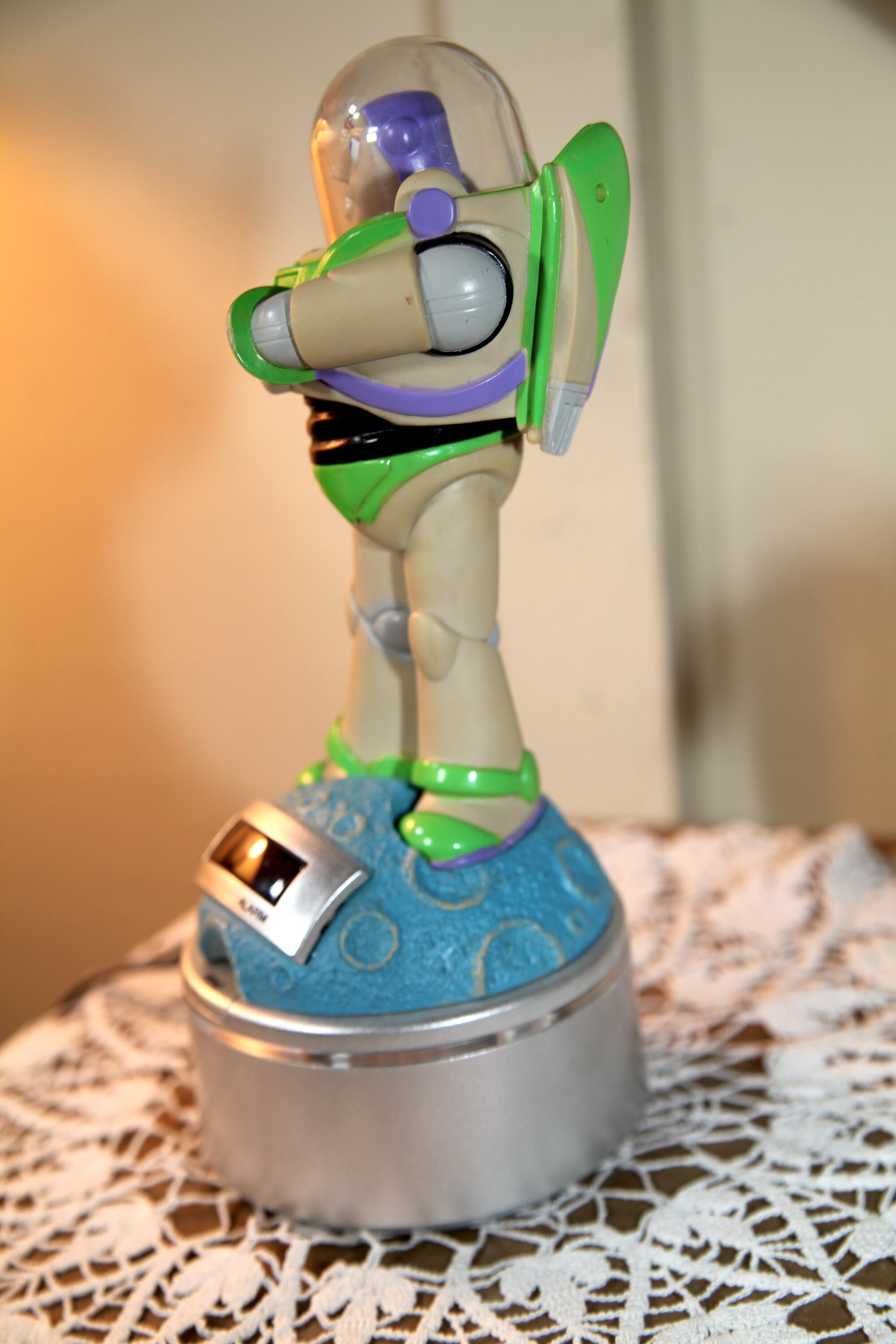 Vintage Buzz Lightyear Electronic Digital Alarm Clock Talking Etsy