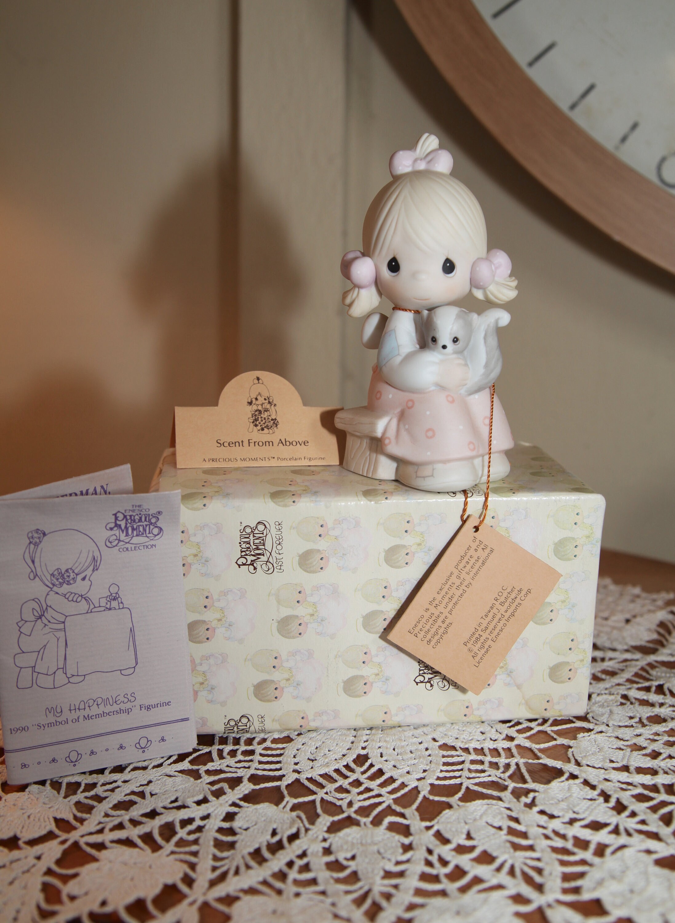 Precious Moments Scent From Above MPN 100528 Introduced in 1986