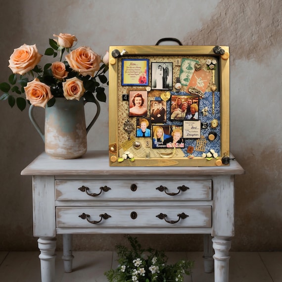 Memory Box, Loved One, Father, Mother, Parent, Vintage Box