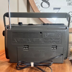 Vintage G.E., General Electric, AM/FM Radio, Portable Stereo, Cassette ...