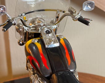 HARLEY-DAVIDSON Land Line Telemania Heritage Softail Red/yellow