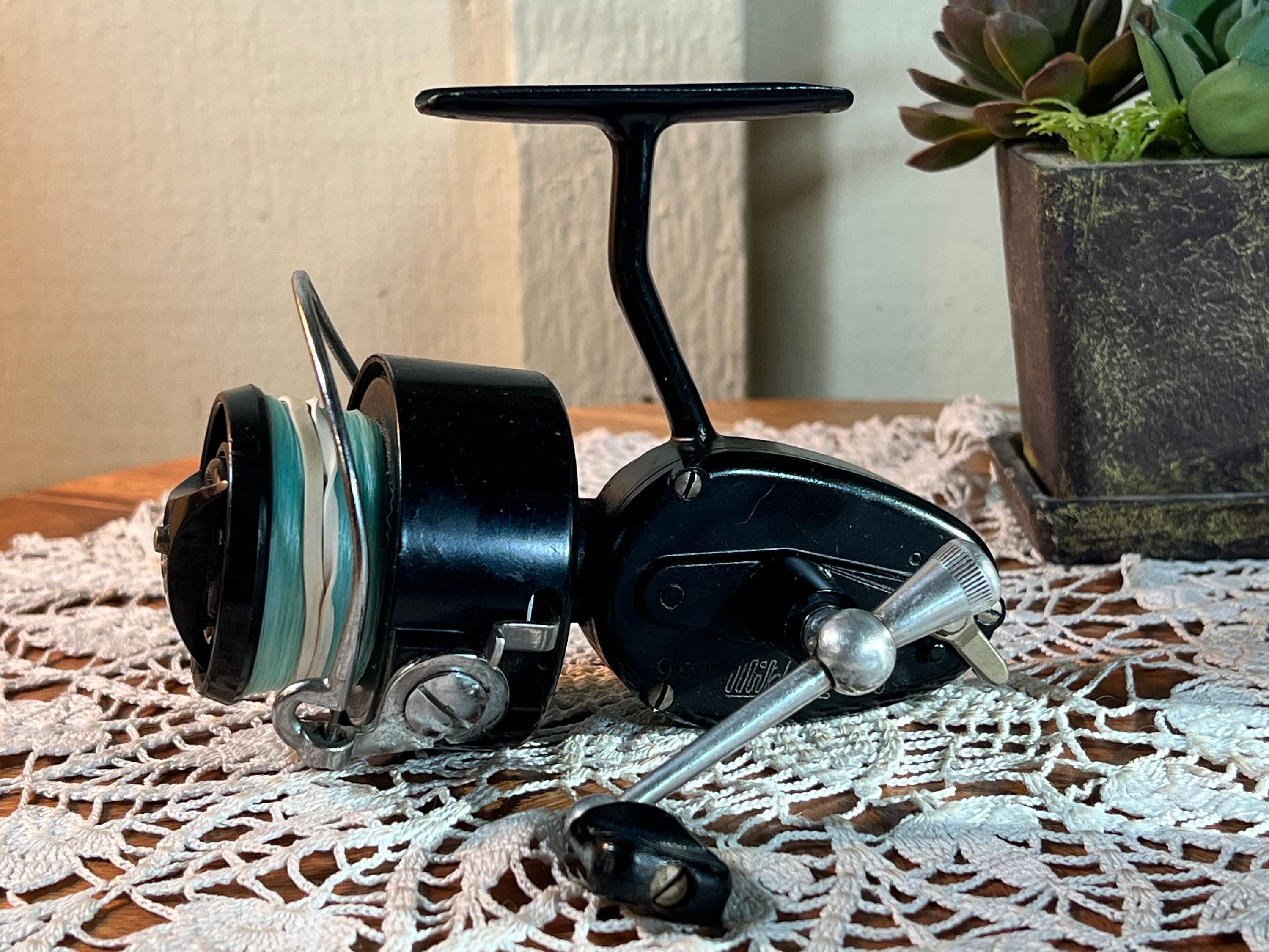 Vintage Early Garcia Mitchell 300 Casting Fishing Reel, 6, 1960's