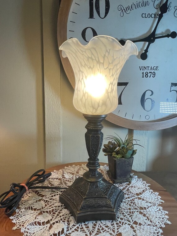 Vintage tulip lamp shades best sale
