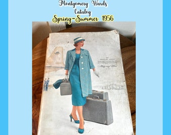 Vintage, Montgomery Wards, Spring-summer Catalog, 1956, 981