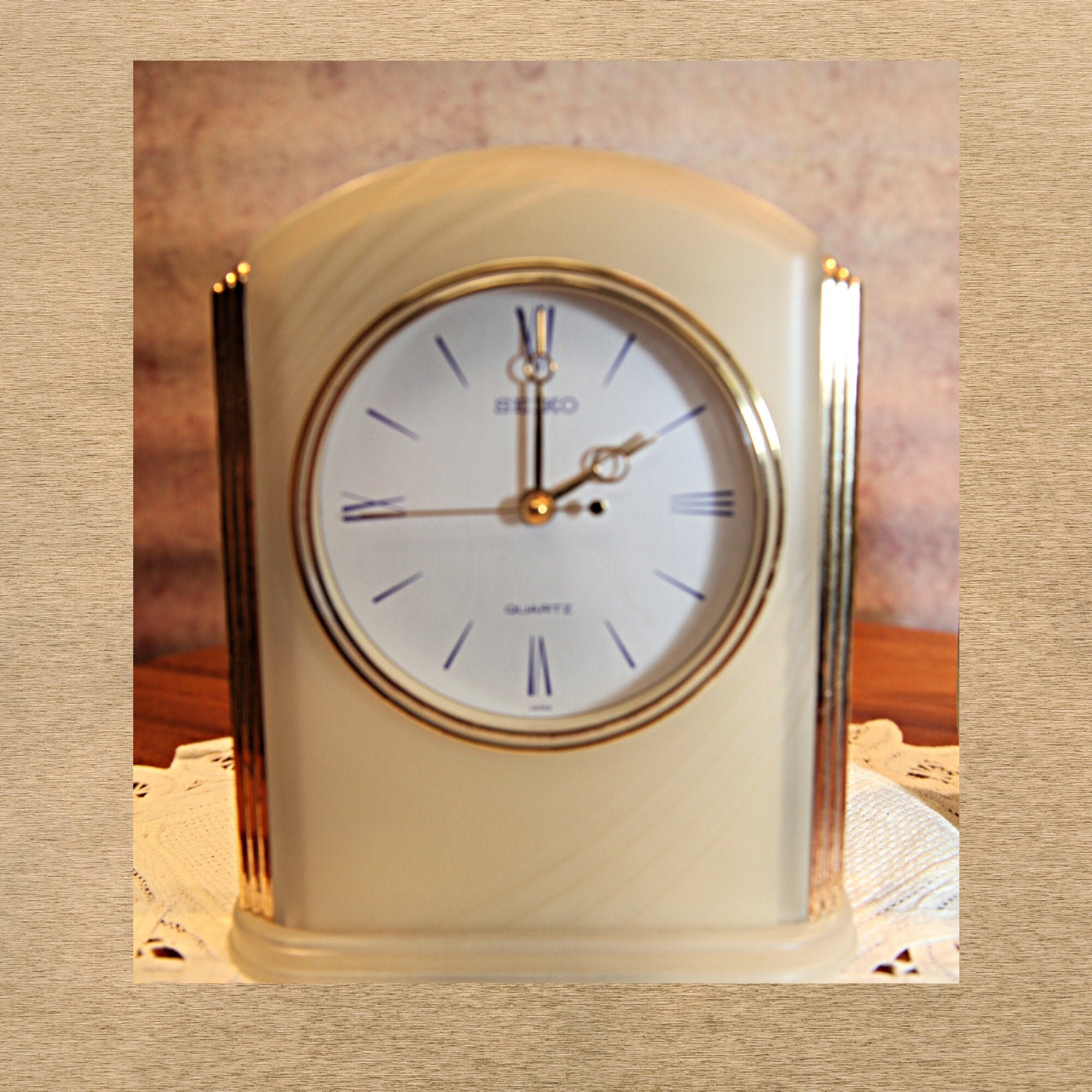 Seiko Table Clock for sale Only 2 left at 65