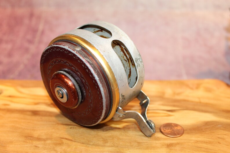 Vintage Shakespeare Tru Art Automatic Fly Fishing Reel Etsy