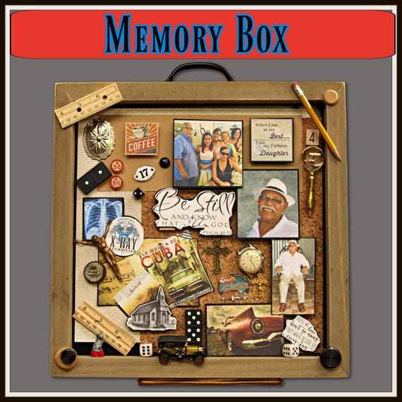 Memory Box, Loved One, Father, Mother, Parent, Vintage Box