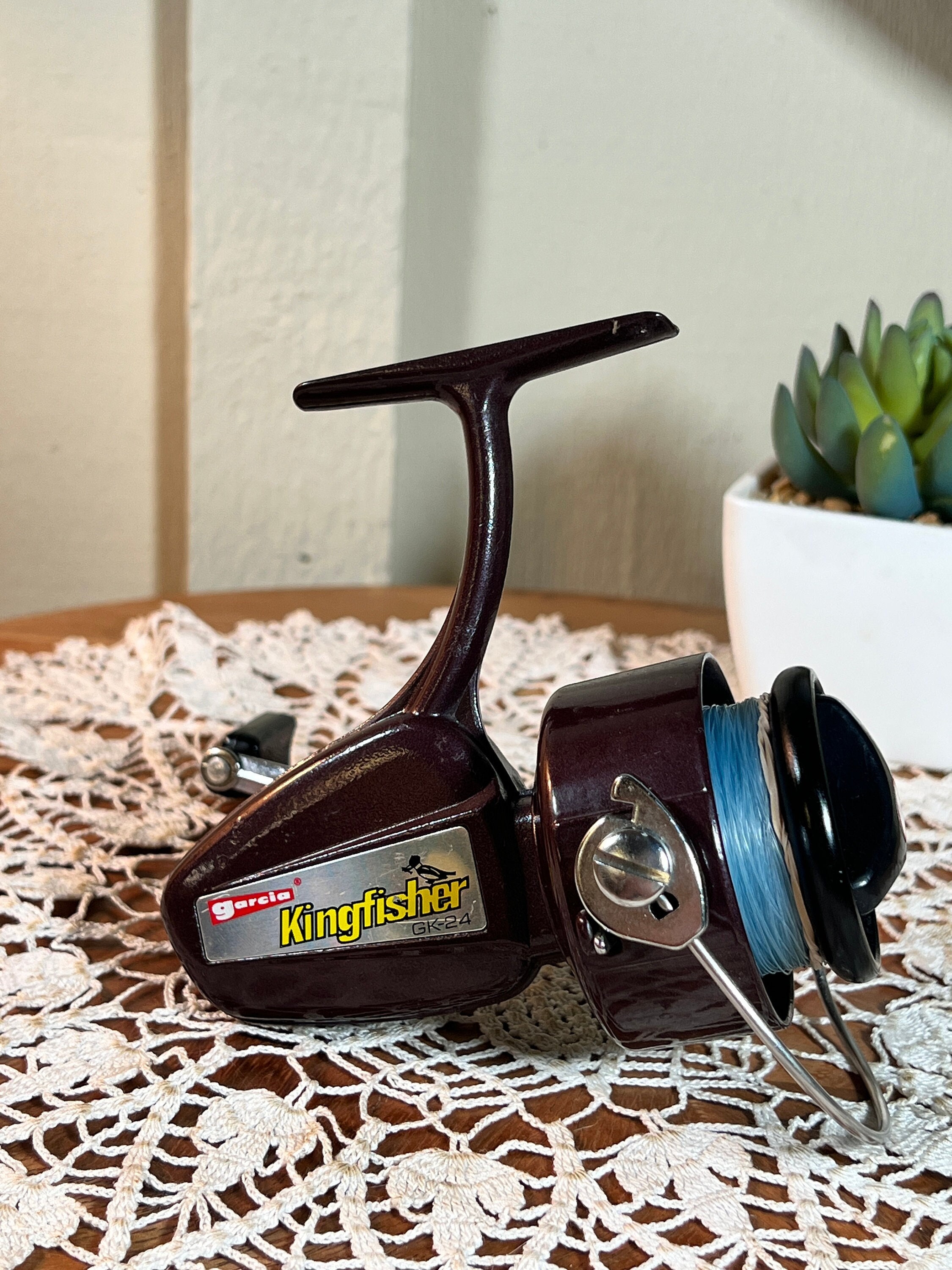 Vintage Garcia Kingfisher GK-24 Casting Fishing Reel, 6 Vintage Garcia Kingfisher GK-24 Casting Fishing Reel, 6