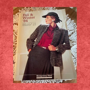 Vintage Montgomery Wards 1984 Catalog,  Fall-Winter, 1086 Pages   B27-4-2