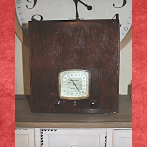 Antique Art Deco Broadcast Shortwave Wood Case Radio, 13.5_, 1930&#39;s     (#1) KR-7-26