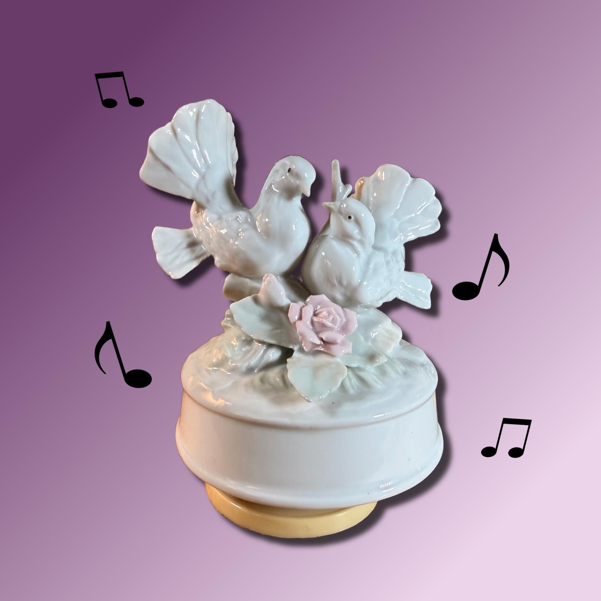 Japan Music Box Dove - Etsy
