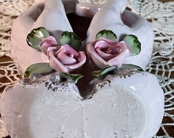 Vintage Hand Painted Porcelain, 6.5