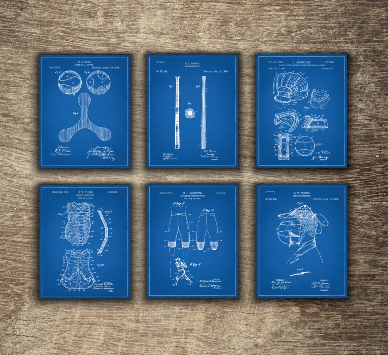 Sports Blueprint Nursery Sports Wall Blueprint Sports Etsy