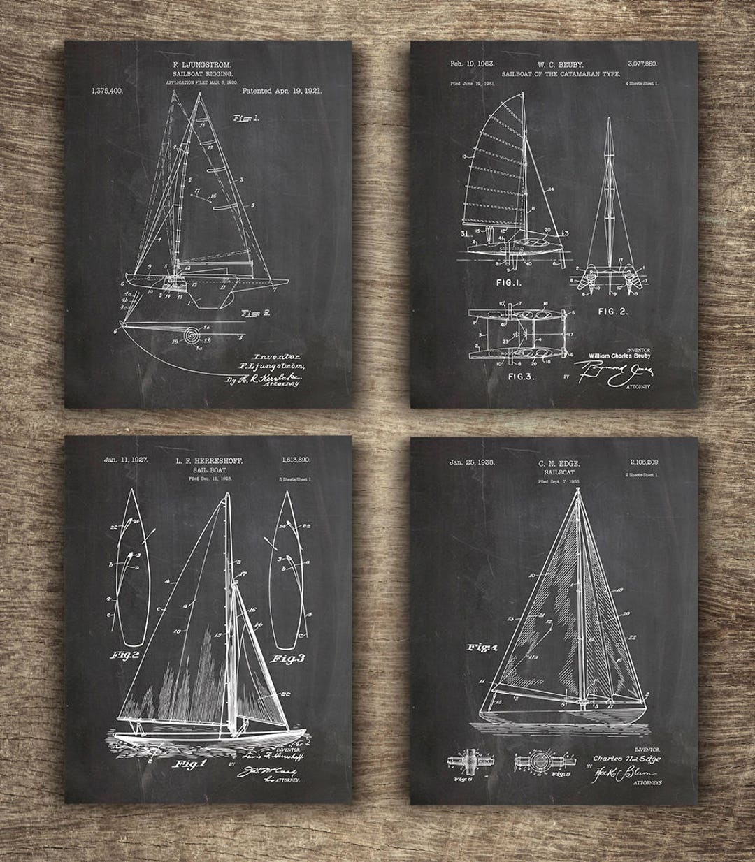 Sail Wall Art, Sailing Wall Decor, Sailor Gift, Marine Wall Decor