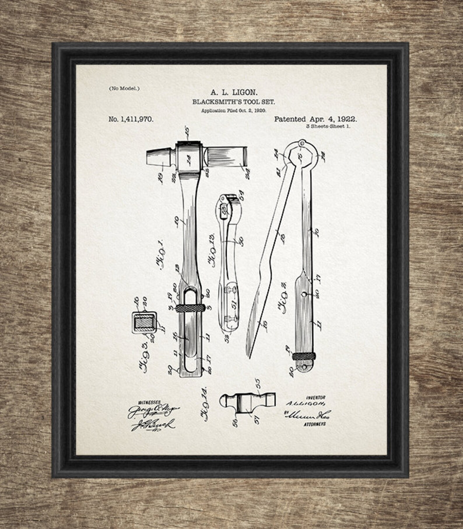 Blacksmith Printable Blacksmith Set of 6 Prints Metal - Etsy