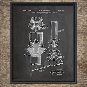 Screw Driver Print, Screw Driver Poster, Screw Driver Wall Art, Tool Art, Tool Wall Art, Tool Print, Garage Decor Set of 4 INSTANT DOWNLOAD