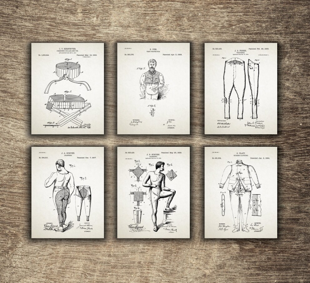 Apparel Wall Decor Dressing Room Art Fashion in Design Etsy