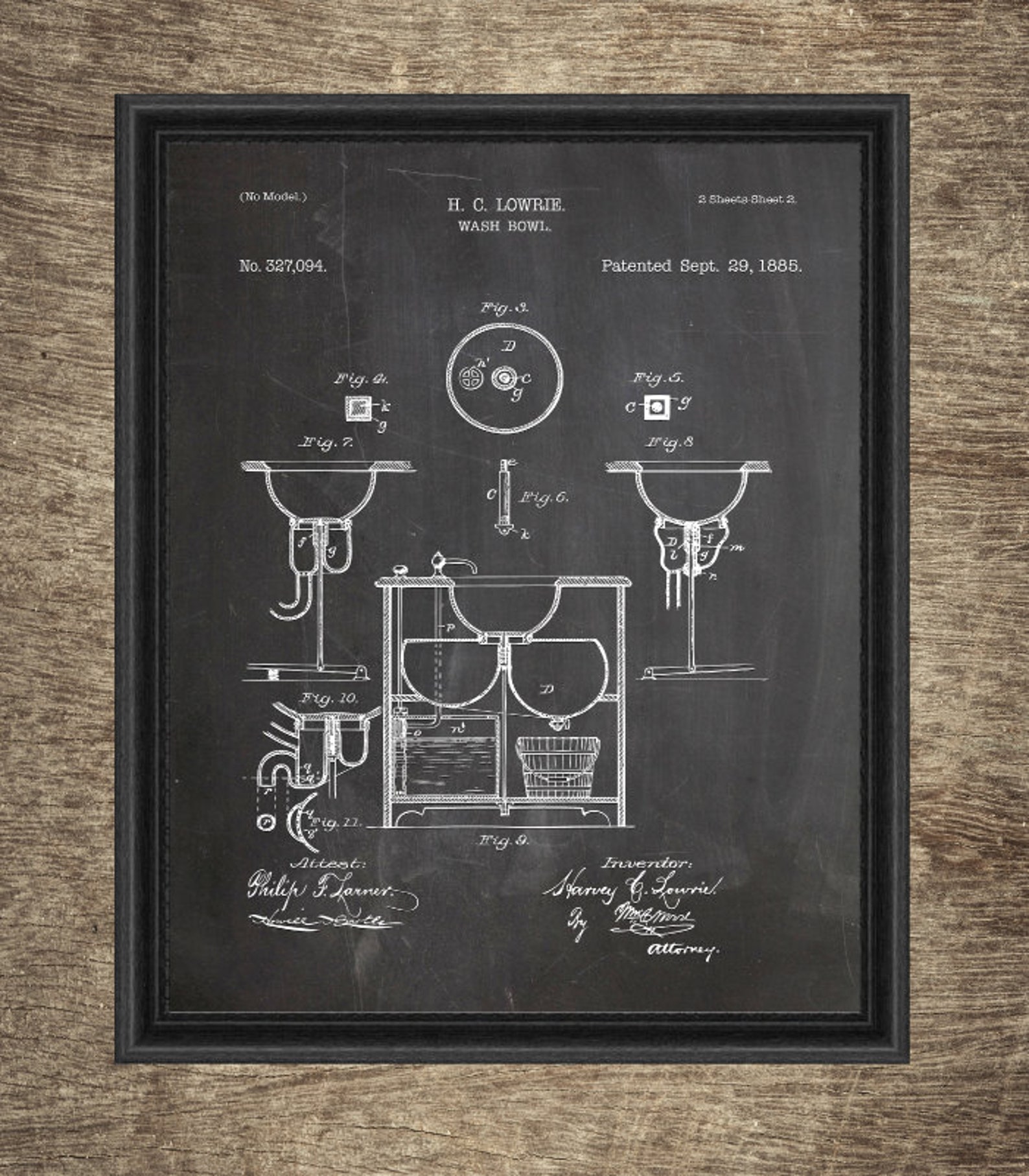 Bathroom Printables Toilet Art Patent Posters Group of 6 - Etsy