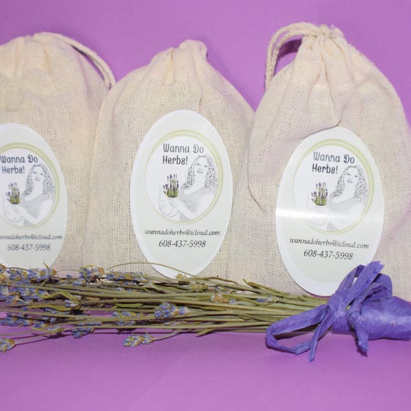 All Natural Lavender Dryer Bags