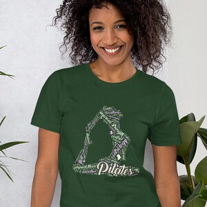Pilates Unisex T Shirt – Pilates Shirt for Women & Men – Pilates Gift for Her – Pilates Tee – Pilates Clothing – Pilates Workout T-shirt