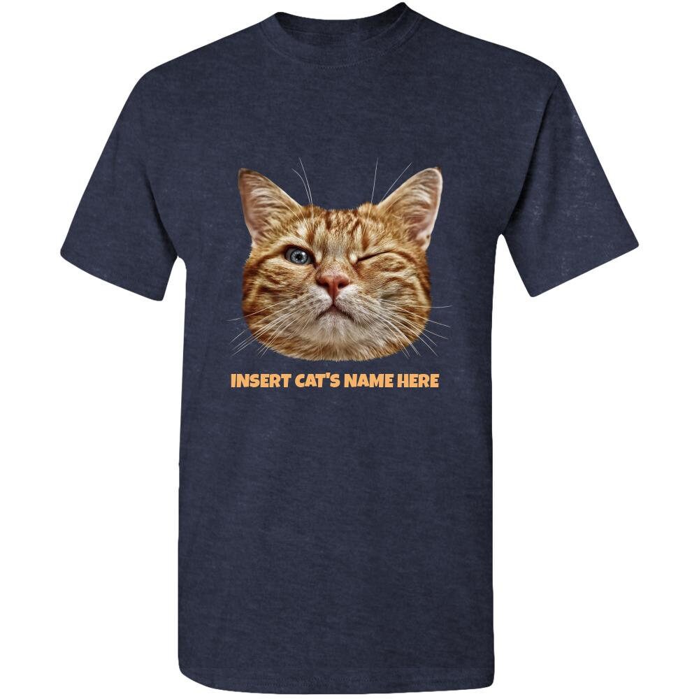 Personalisiertes Katzen TShirt mit Namen Mackerel Cat Etsy