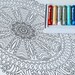 Adult Coloring Book PDF Adult Mandala Coloring Book – 100 Printable ...