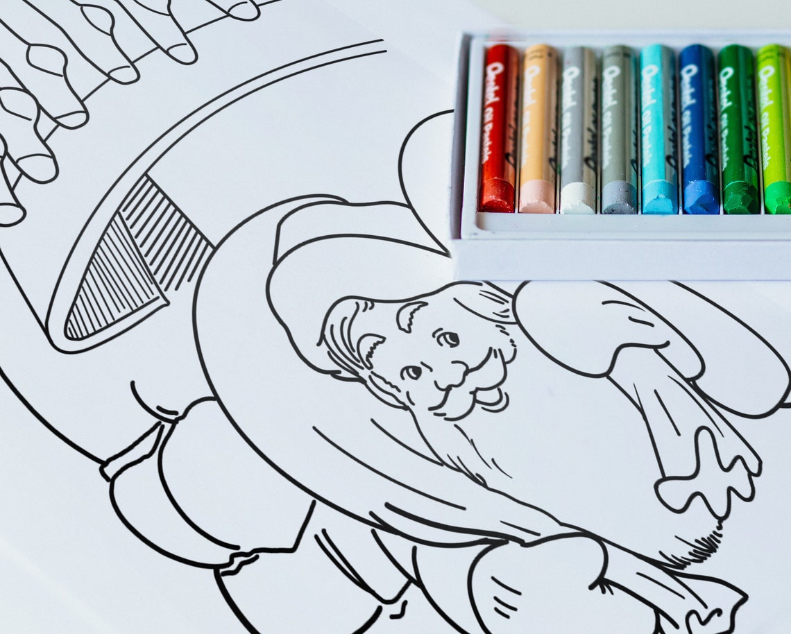 Christmas Coloring Book PDF 50 Printable Christmas Coloring Pages for ...