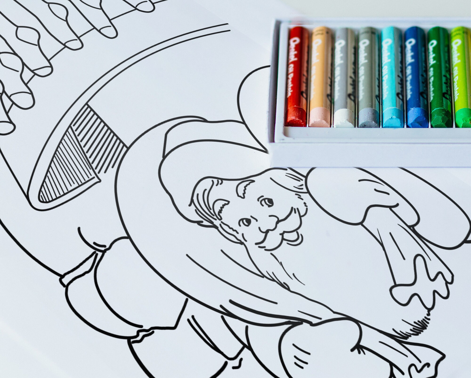Christmas Coloring Book PDF 50 Printable Christmas Coloring | Etsy