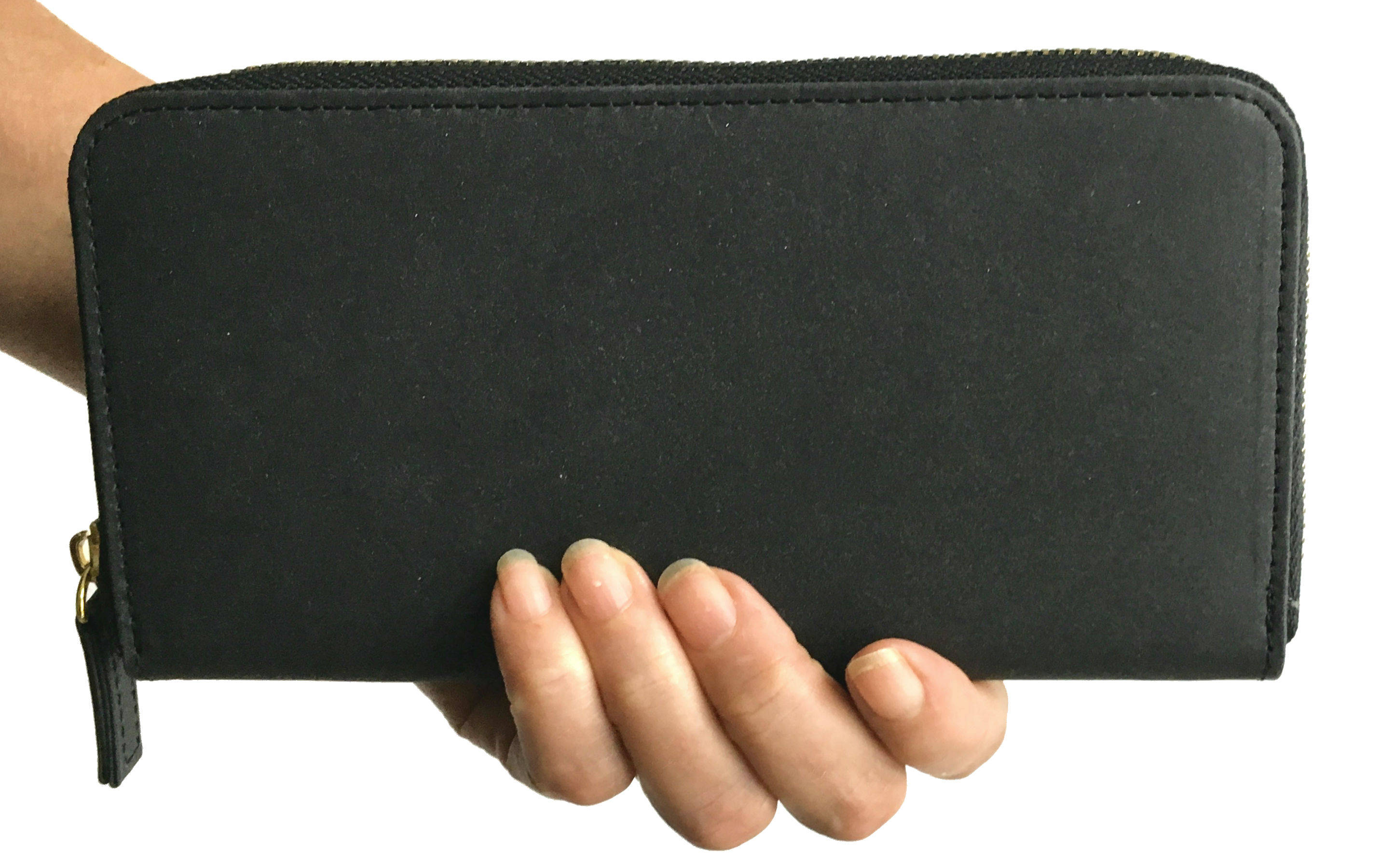 Vegan Travel Wallet With RFID Block. Soft Durable Etsy