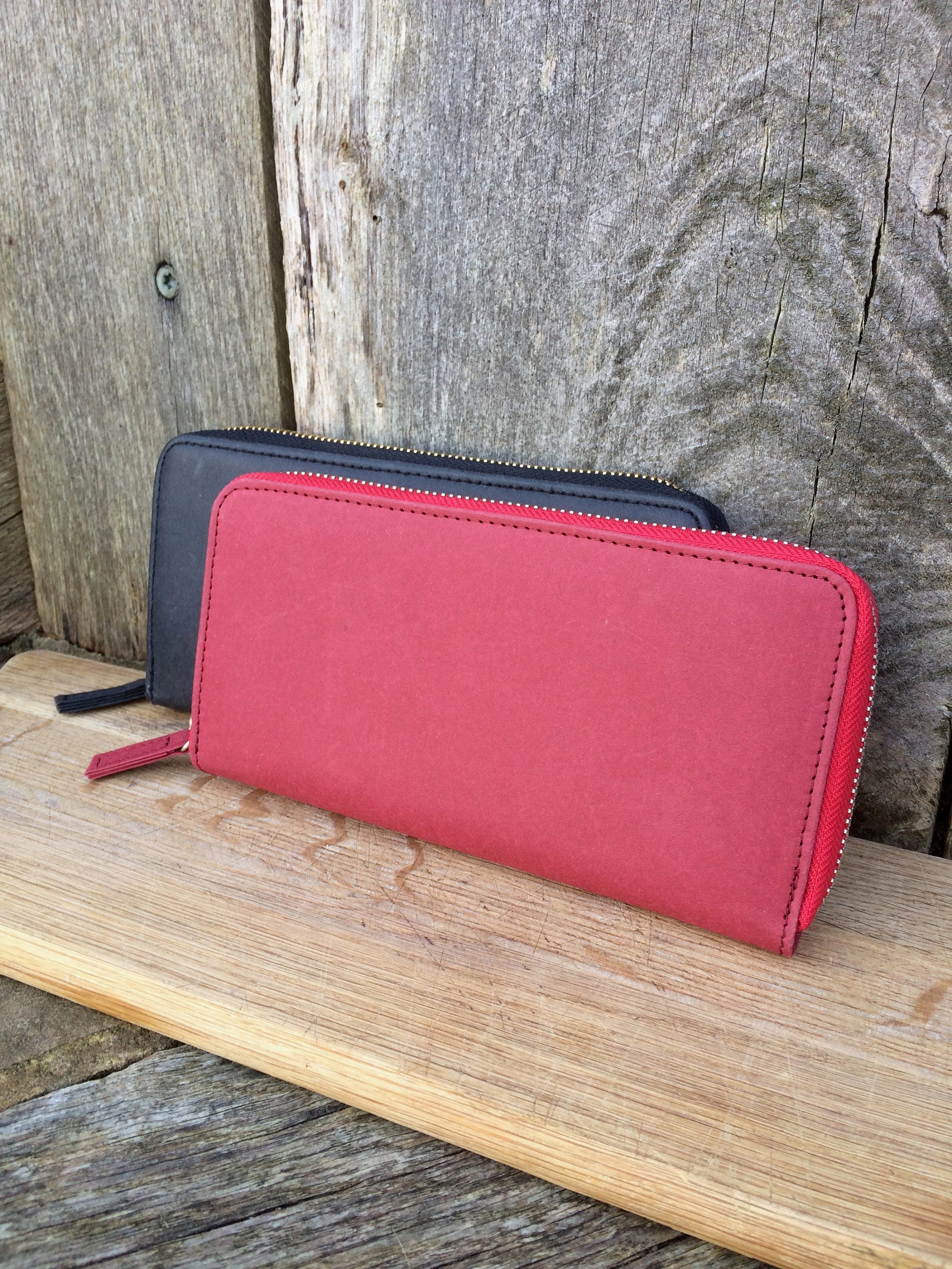 Vegan Travel Wallet With RFID Block. Soft Durable Etsy