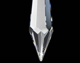 Juego de 5 prismas de cristal Asfour U-Drop Icicle Sun Catchers de 63 mm #401-63