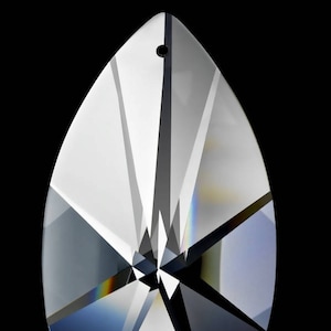 38mm Asfour Teardrop Crystal Prism Sun Catchers