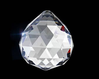 Prismas de bola de cristal transparente Asfour de 40 mm 701-40