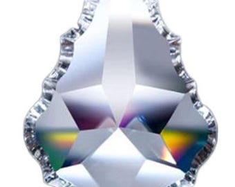 Juego de 5 prismas colgantes franceses de cristal Asfour de 50 mm para atrapar la luz del sol.