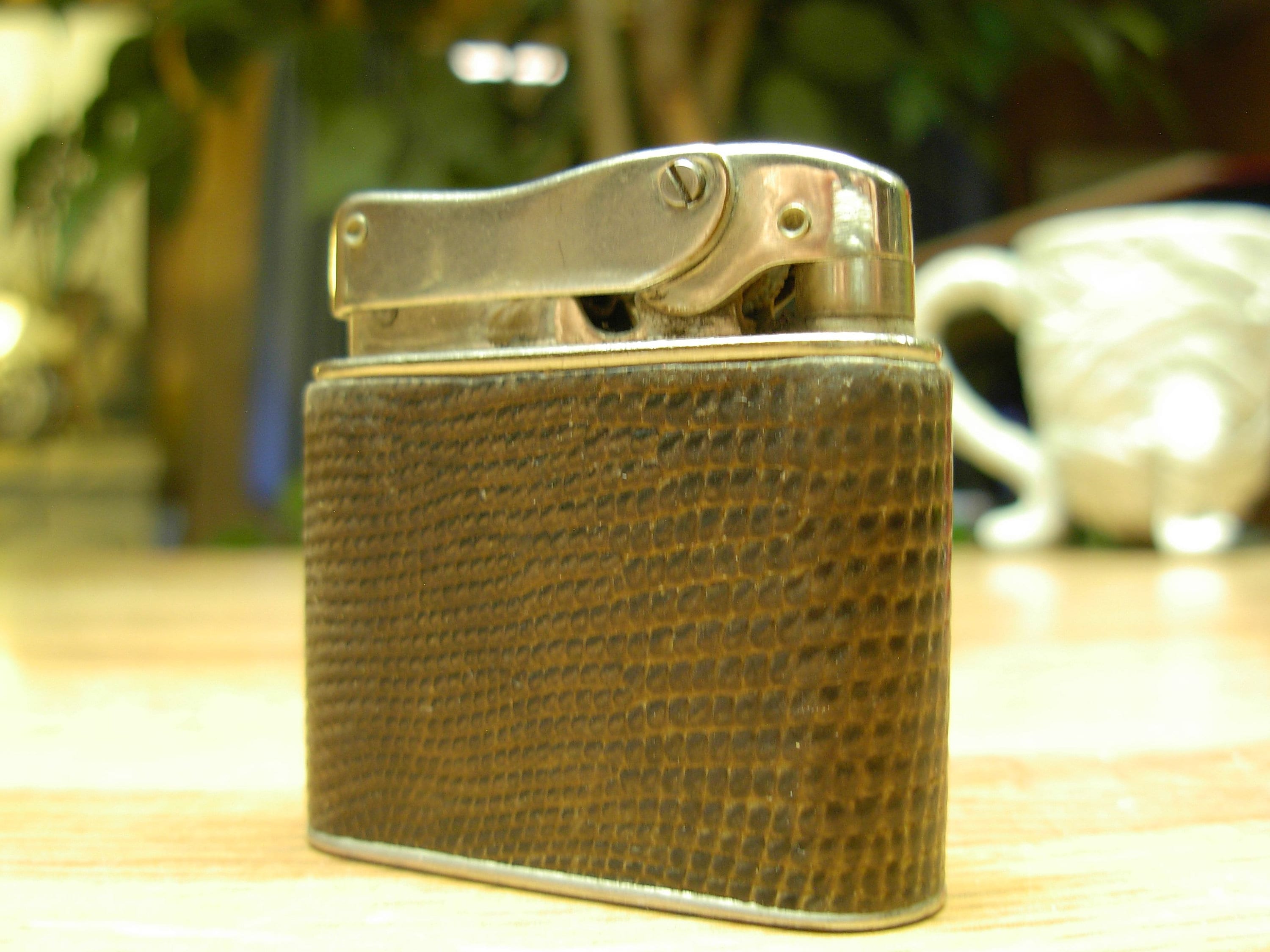 60s Antique Ibelo M23 Lighter, Gas Lighter, Pipe Lighter, Pocket