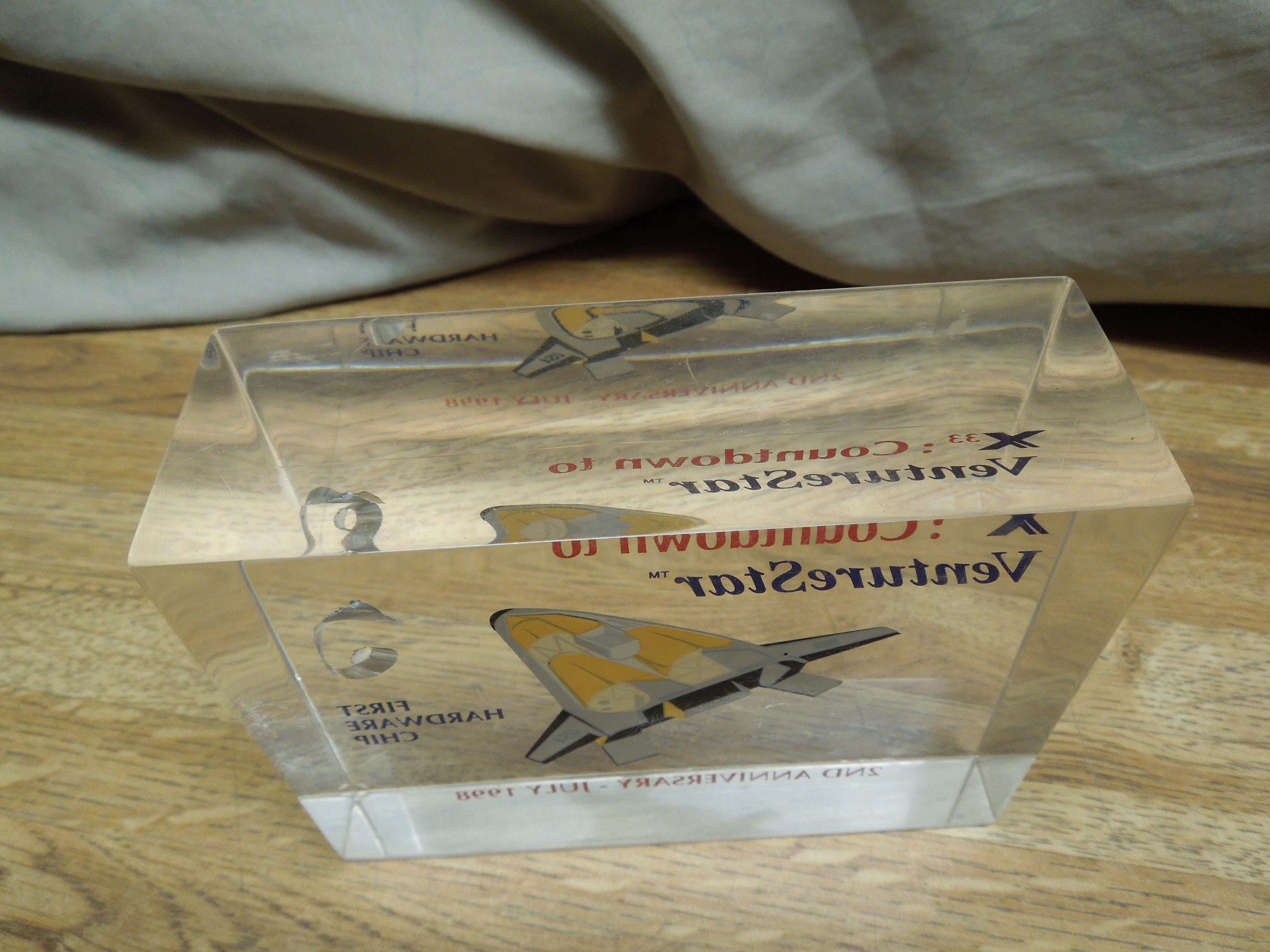 Lockheed Martin Acrylic Display for the X-33 Venture Star Vintage ...