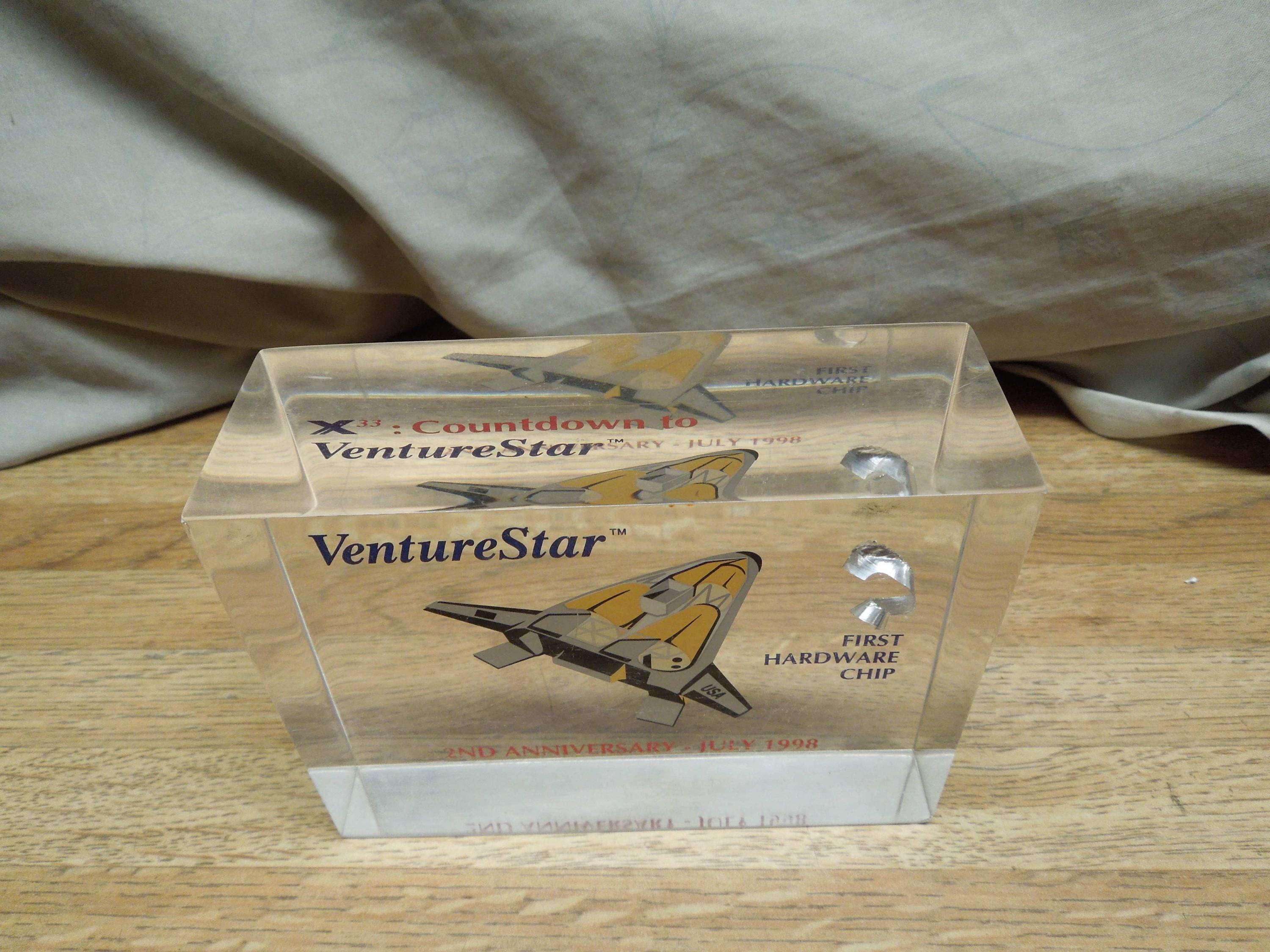 Lockheed Martin Acrylic Display for the X-33 Venture Star Vintage ...