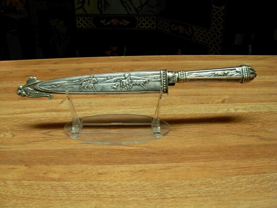 Vintage Gaucho Knife Cowboy Boot Knife Brazil Elmo Inox Etsy