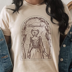 Jude Duarte "Kingmaker" Shirt for Book Lovers, The Cruel Prince Bookish Quote Artwork, Holly Black's Folk of the Unisex Tee, Jurdan Quote