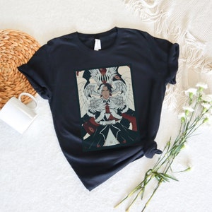FFXIV Emet Selch Final Fantasy XIV Shirt Angel of Truth, ffxiv shirt final fantasy ff14 final fantasy 14 tee, gifts for rpg gamers