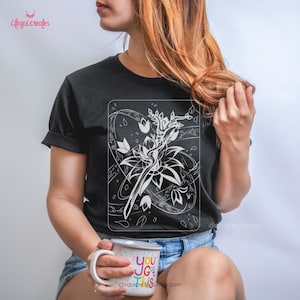FFXIV Weiß Magier Shirt: Final Fantasy 14 Unisex T-Shirt