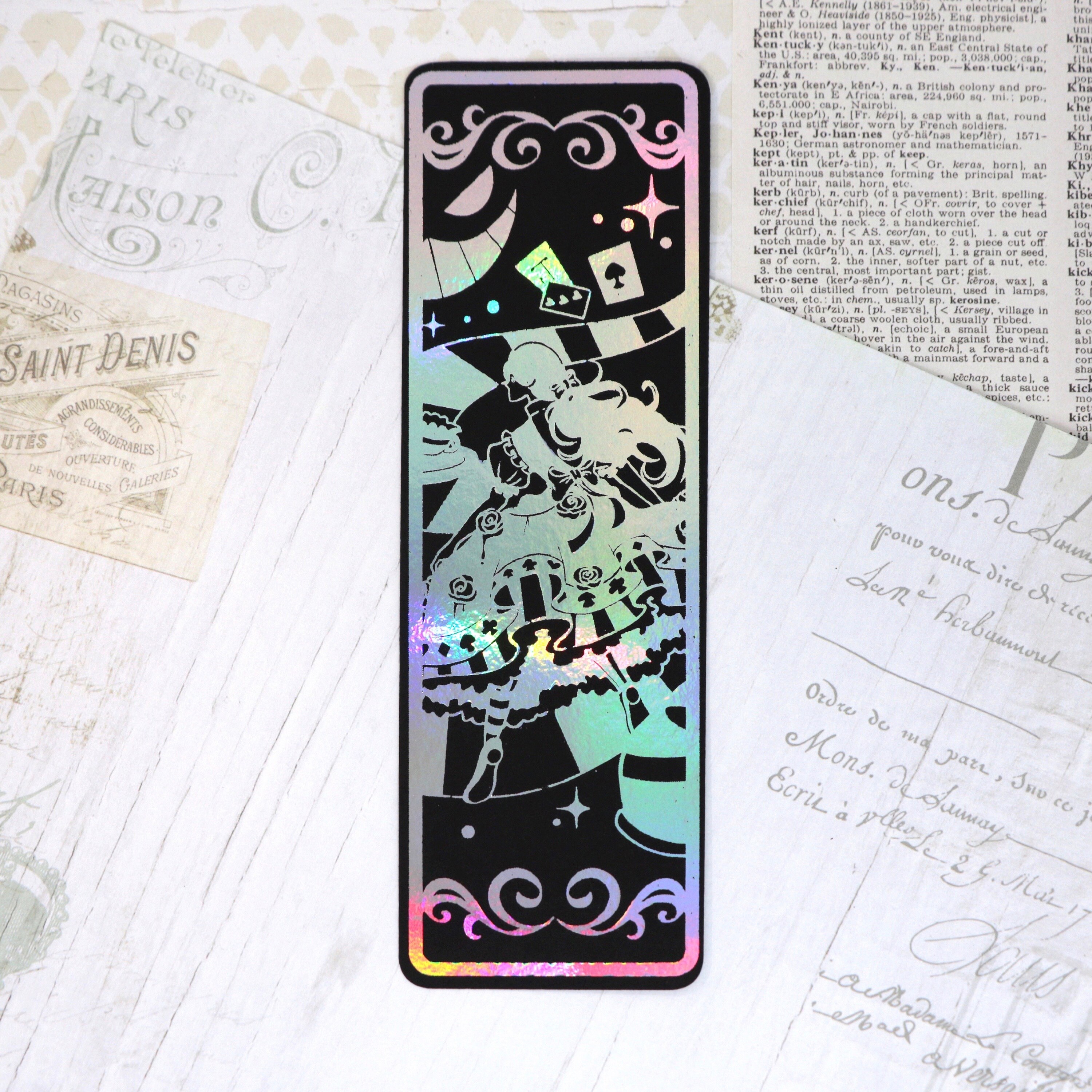 Handmade Bookish Foil Bookmarks ACOTAR Six of Crows Alice in Etsy