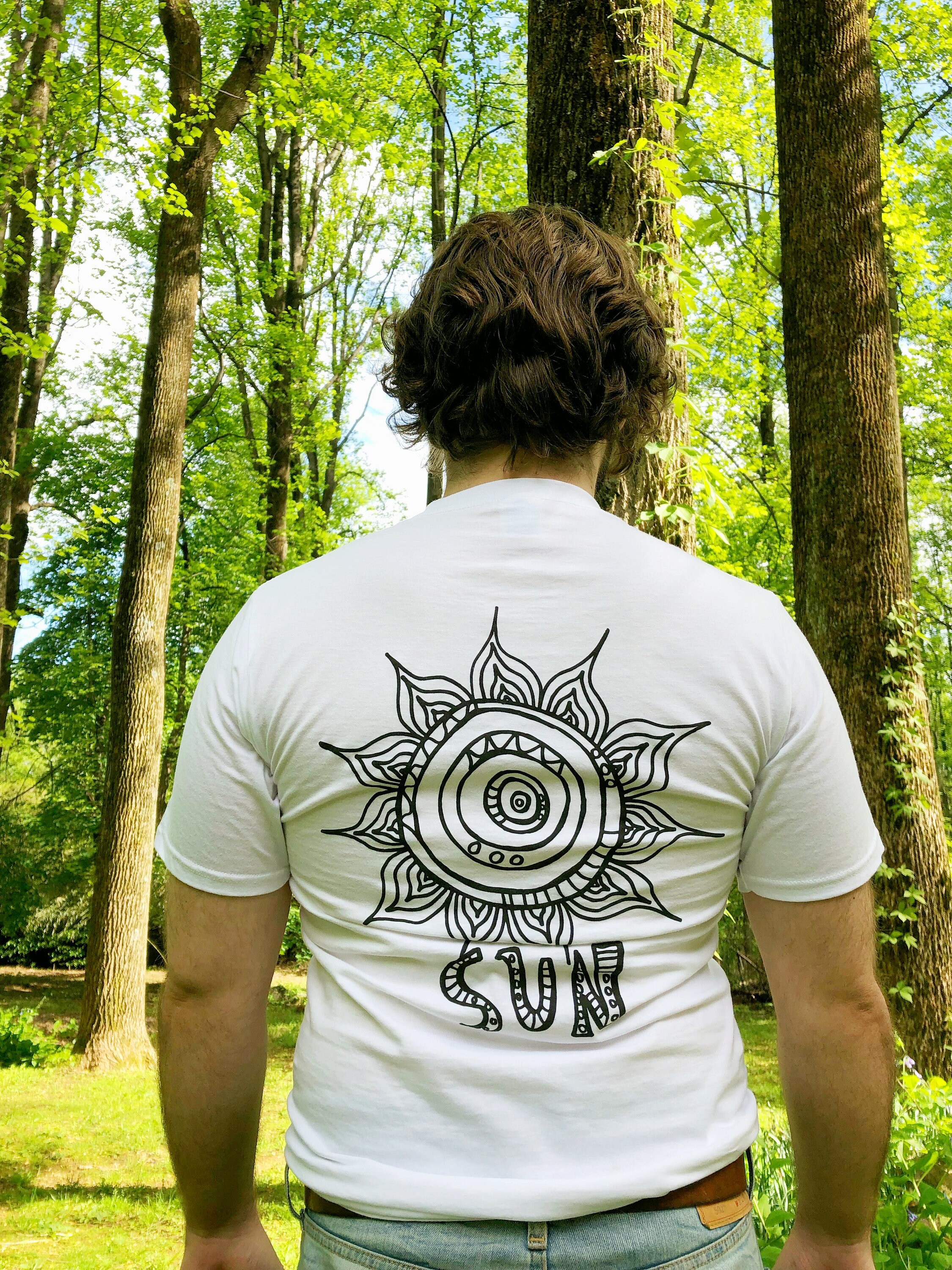 moon sun tee