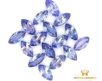 8x4 MM Natural Tanzanite Marquise Cut  Loose Gemstone Lot , Natural Gemstones