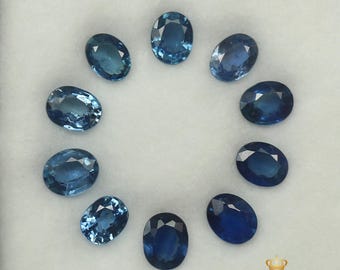 Pietre Preziose Di Topazio Calibrato Sciolto, Gemme Calibrate Blu E - Foto 13