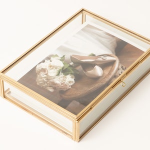 4x6 Brass & Glass Photo Print Box | Etsy