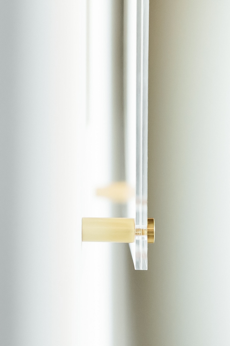 Gold 8x10 Acrylic Float Frame Etsy