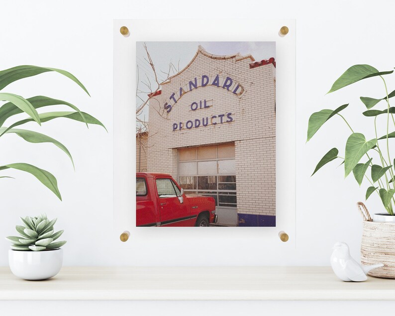 Gold 8x10 Acrylic Float Frame Etsy